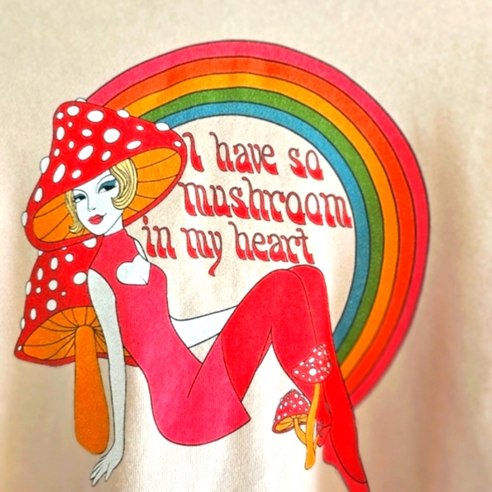 Astral Weekend Mushroom Rainbow Hoodie